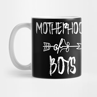 Motherhood Of Boys Mug